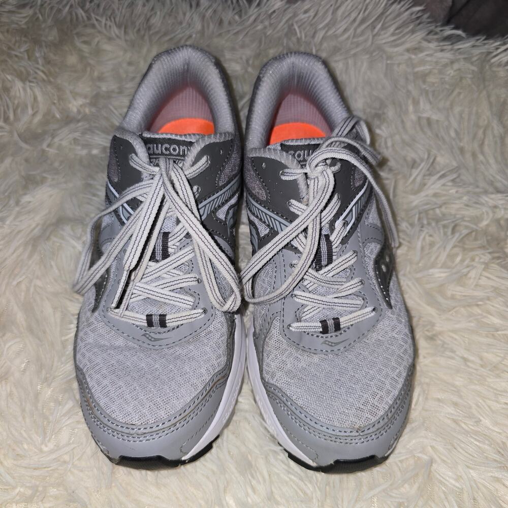 Saucony Cohesion 10 Women's Running Shoes Size 7W Gray White S15362-10